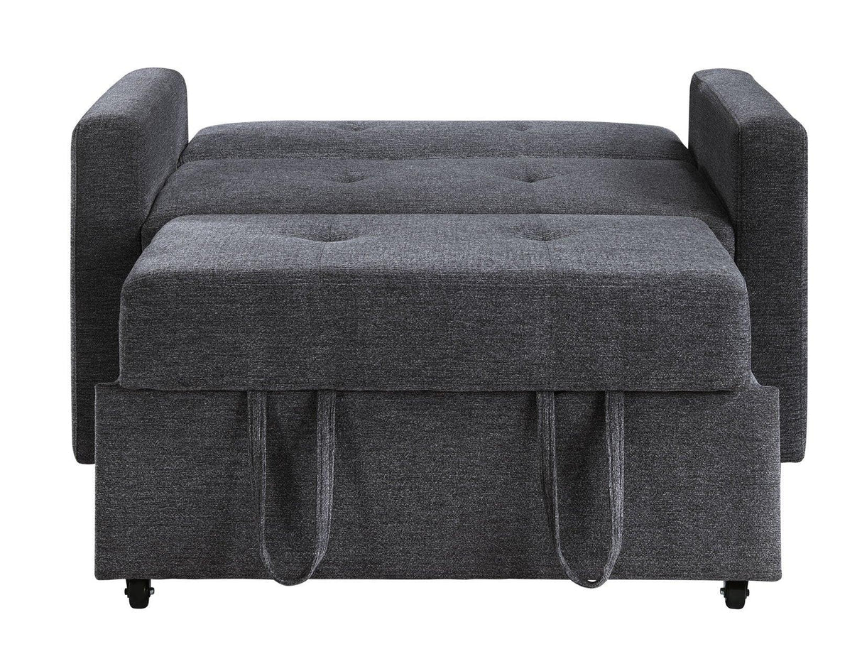 Noah Gray Convertible Sleeper Chair by Steve Silver at Eve Furniture