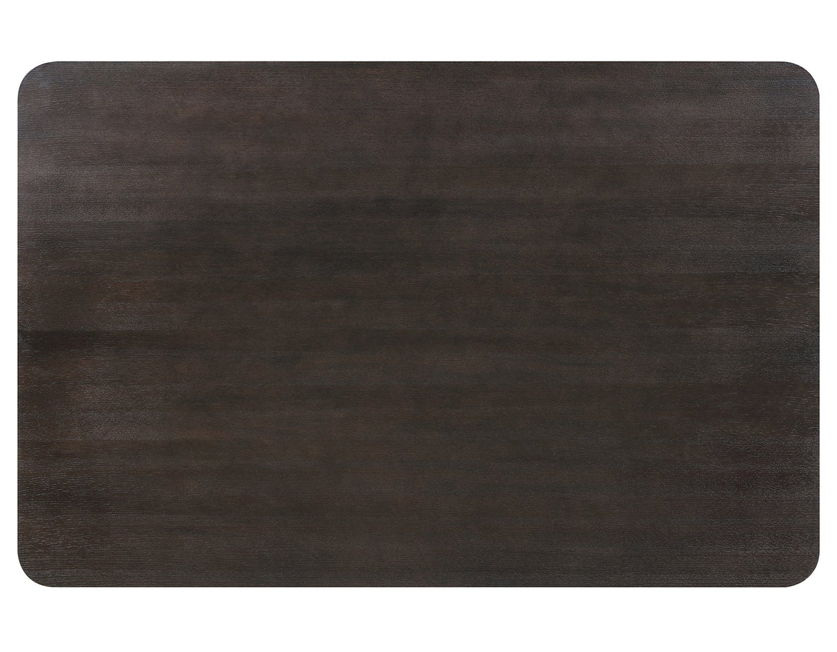 Oakley Charcoal Brown Counter Storage Table by Steve Silver at Eve Furniture