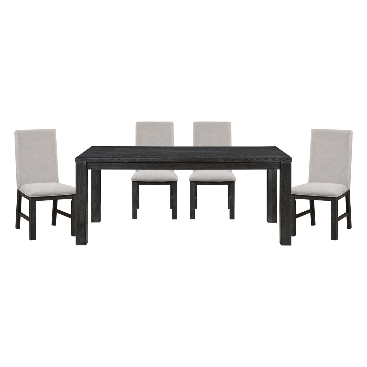 Orem Gray/Black Dining Set by Homelegance at Eve Furniture