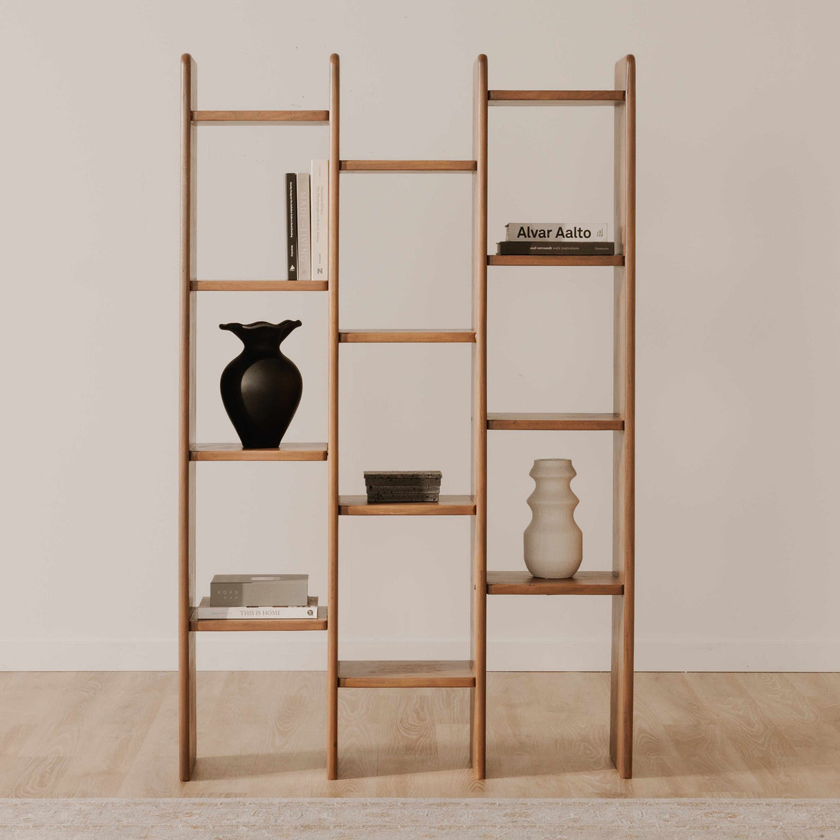 Orson Brown Bookcase by Moe's Home at Eve Furniture