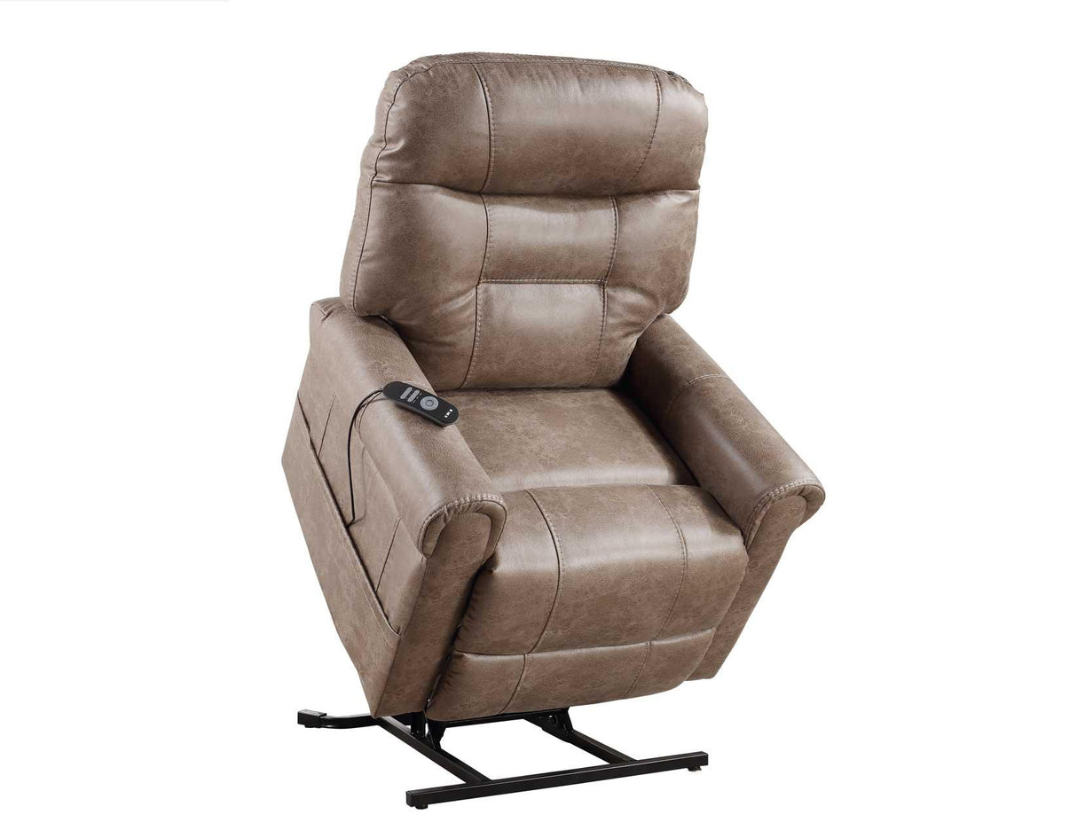 Ottawa Camel Power Lift Chair with Heat and Massage by Steve Silver at Eve Furniture
