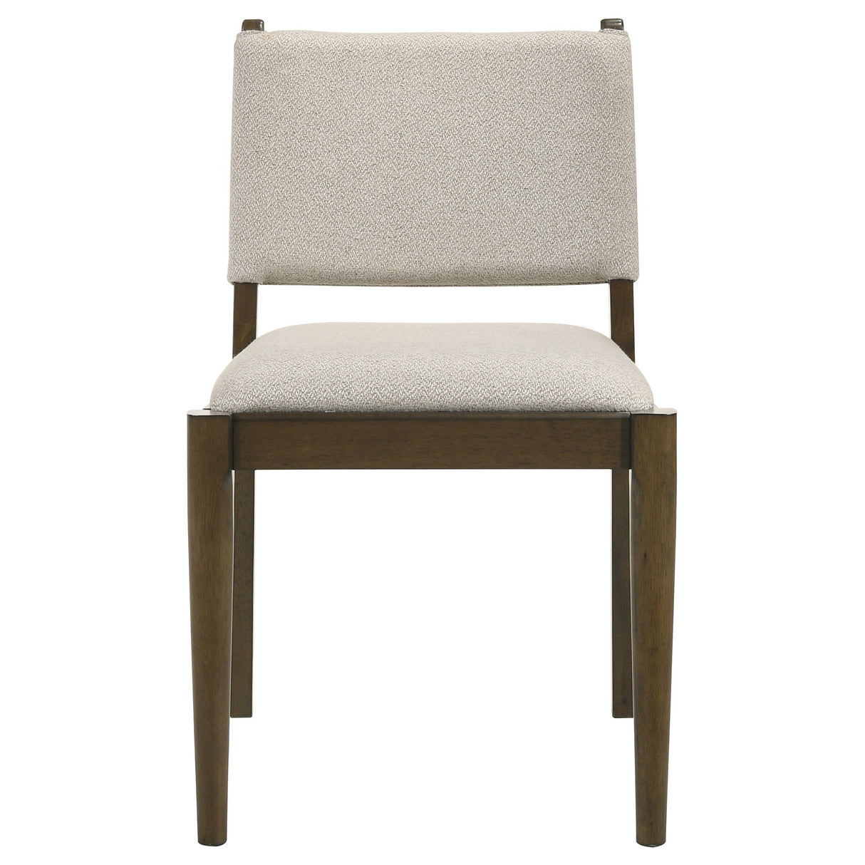Ottowa Brown Upholstered Dining Side Chair, Set of 2 by Coaster at Eve Furniture