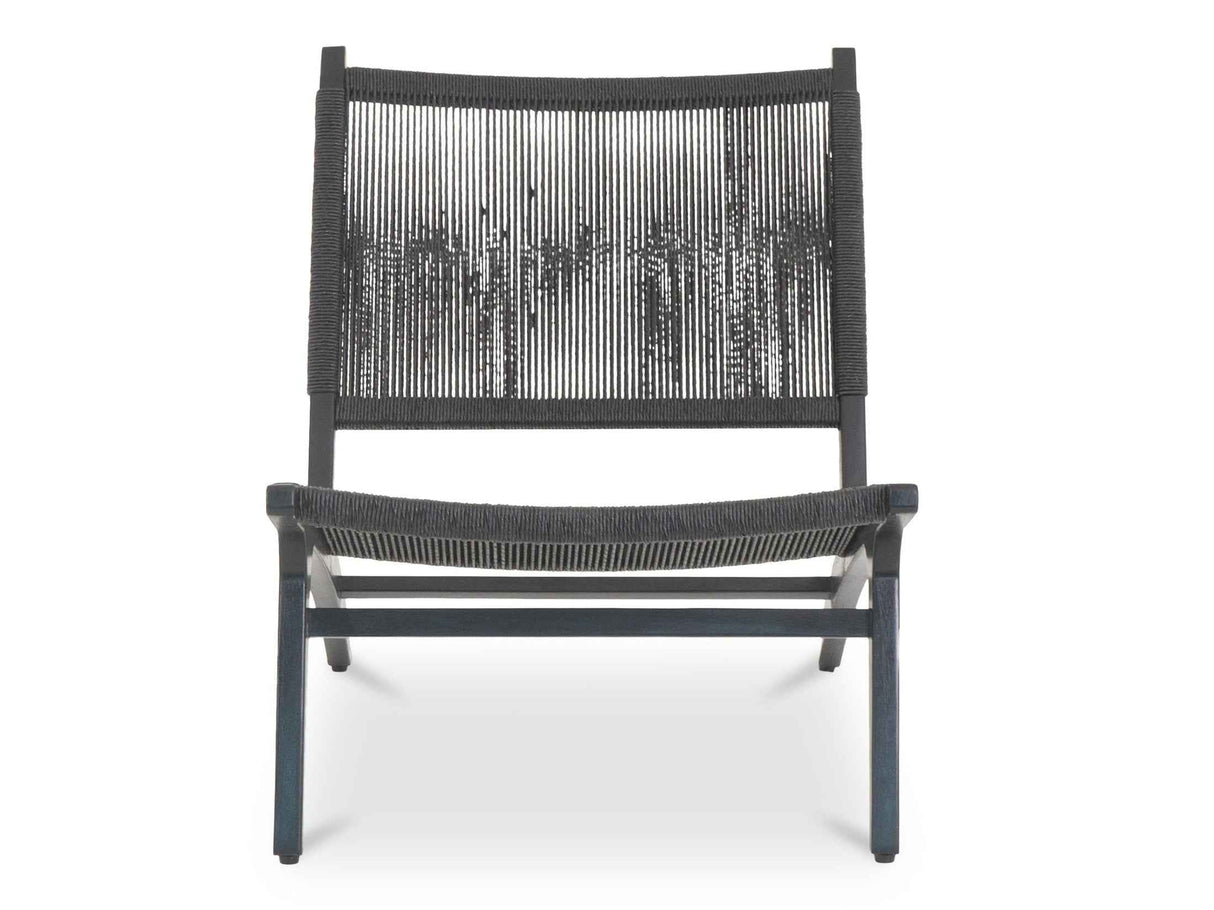 Palma Black Outdoor Lounge Chair by Moe's Home at Eve Furniture