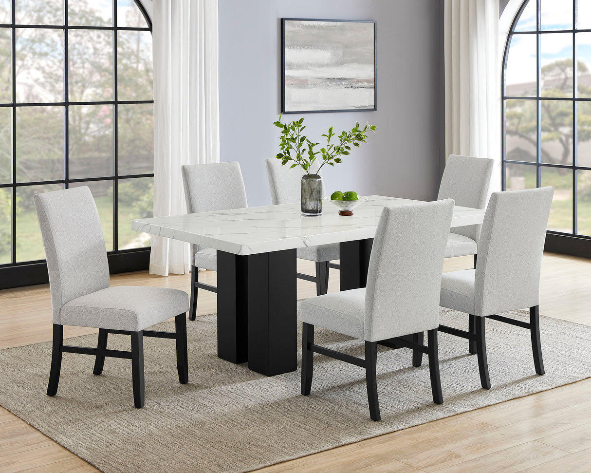 Parkside Dove Dining Set by Crown Mark at Eve Furniture