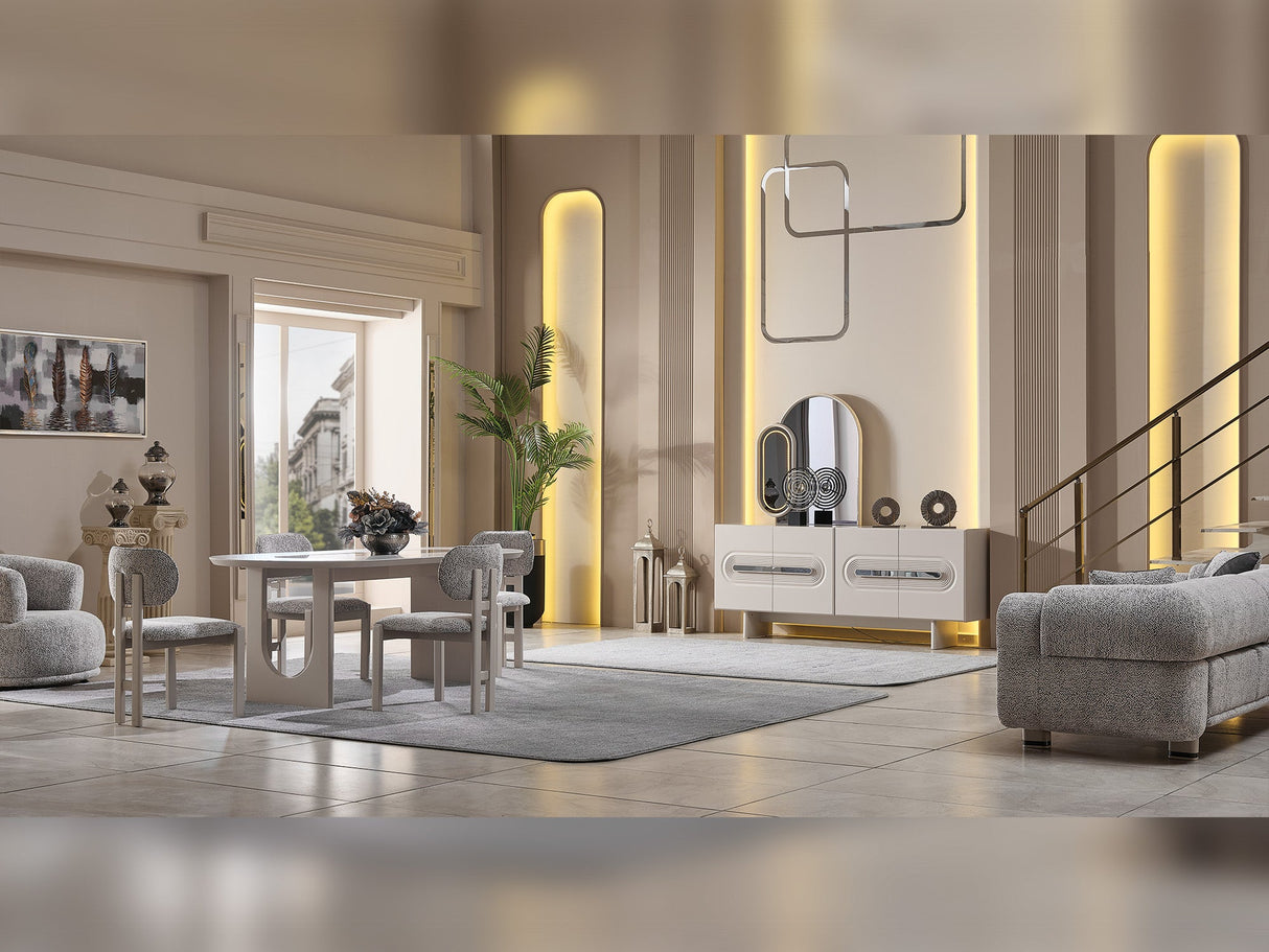 Parma Dining Table by Furnia at Eve Furniture