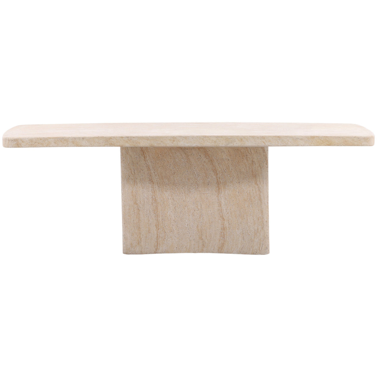 Payson Outdoor Dining Table, Natural by Dovetail at Eve Furniture