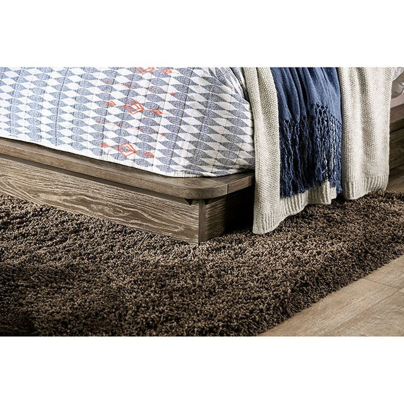 Pickstown Light Walnut Cal.King Bed