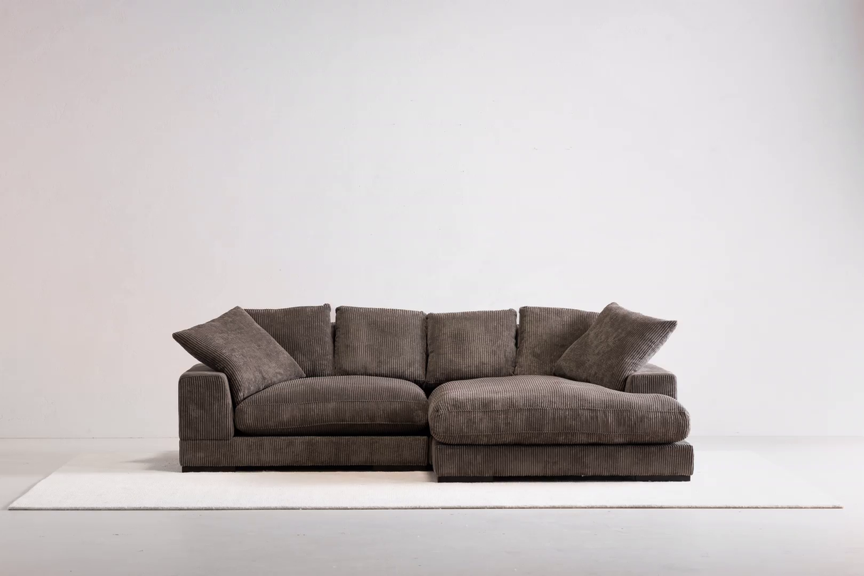 Plunge Navy Sectional by Moe's Home at Eve Furniture