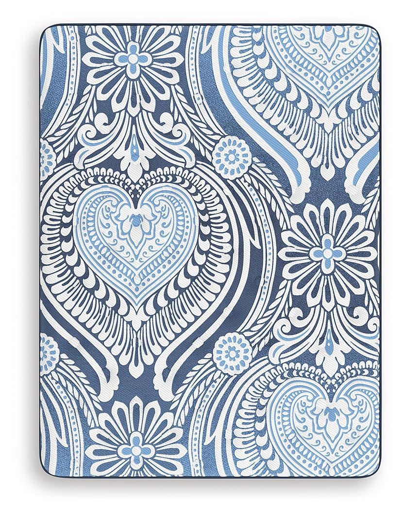 Plush Luxe 2.0 Blue Queen Mattress by Ashley at Eve Furniture