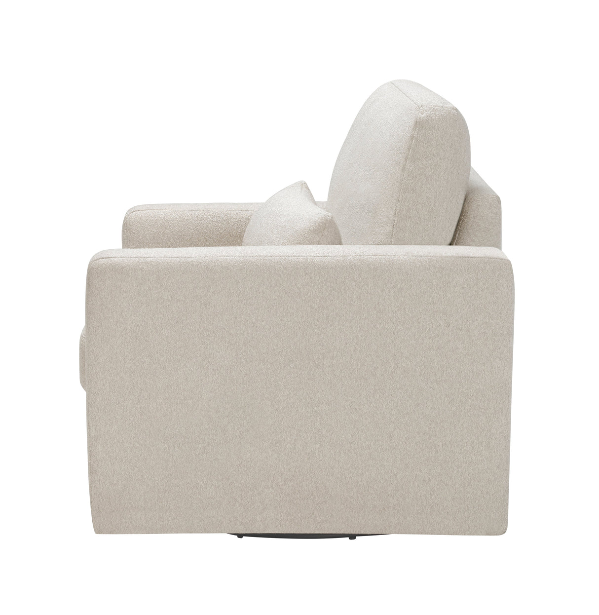 Pompano Beige Boucle Swivel Chair by Homelegance at Eve Furniture