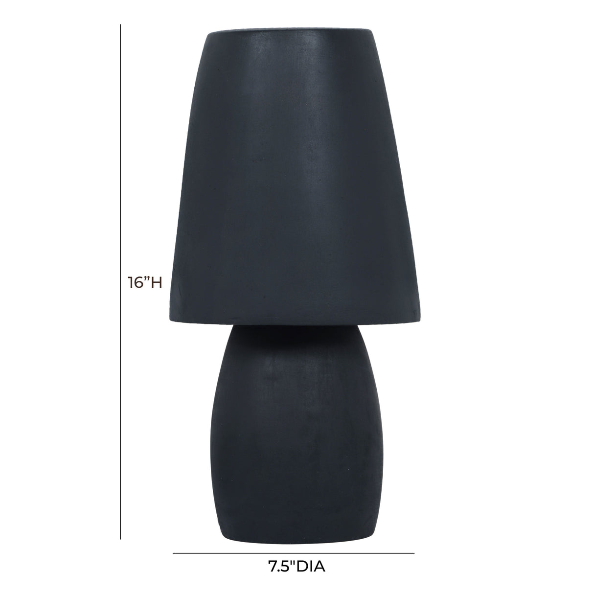 Porcini Terracotta Table Lamp by TOV Furniture at Eve Furniture