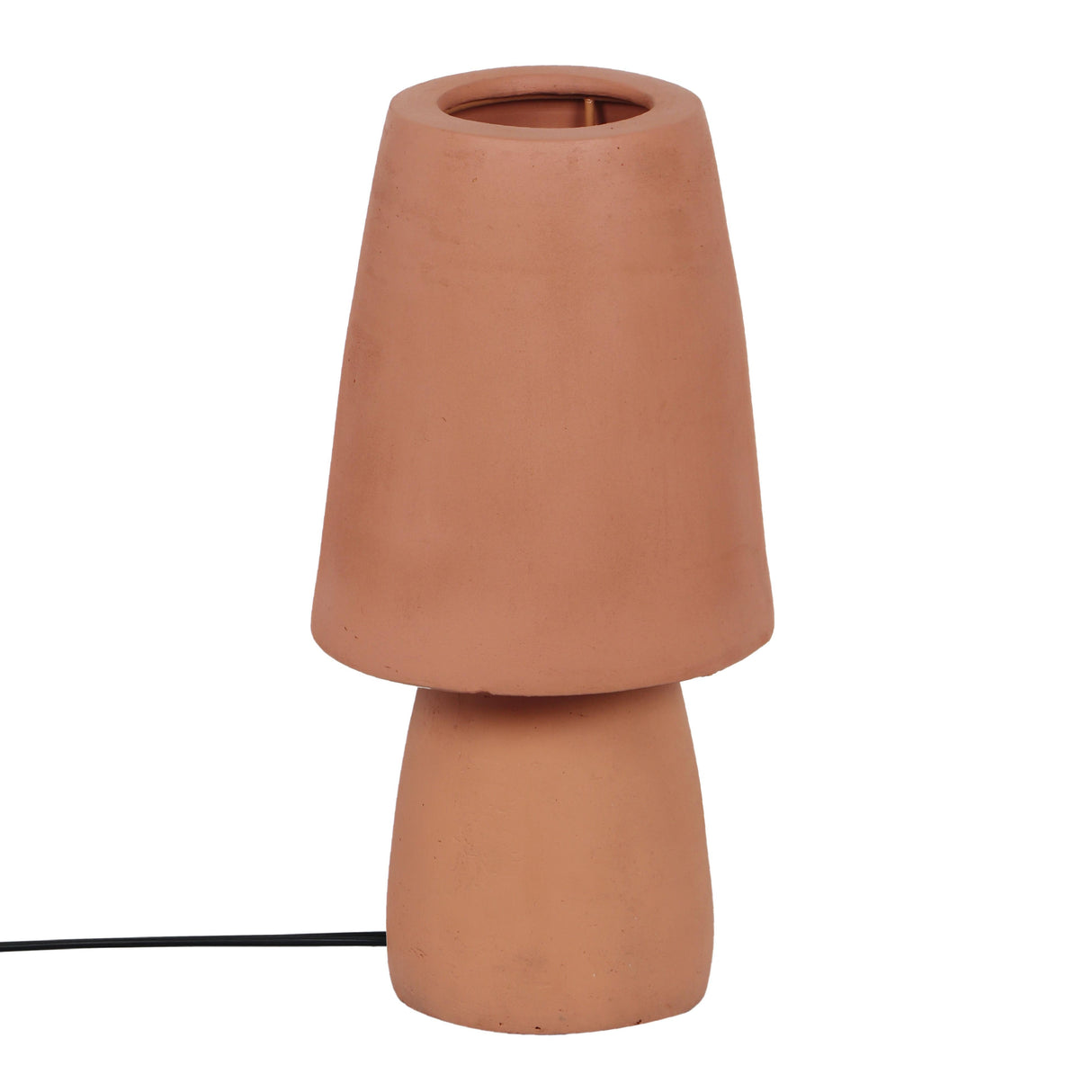 Porcini Terracotta Table Lamp by TOV Furniture at Eve Furniture