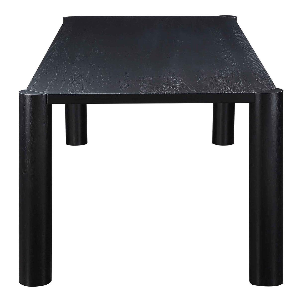 Post Black Large Dining Table