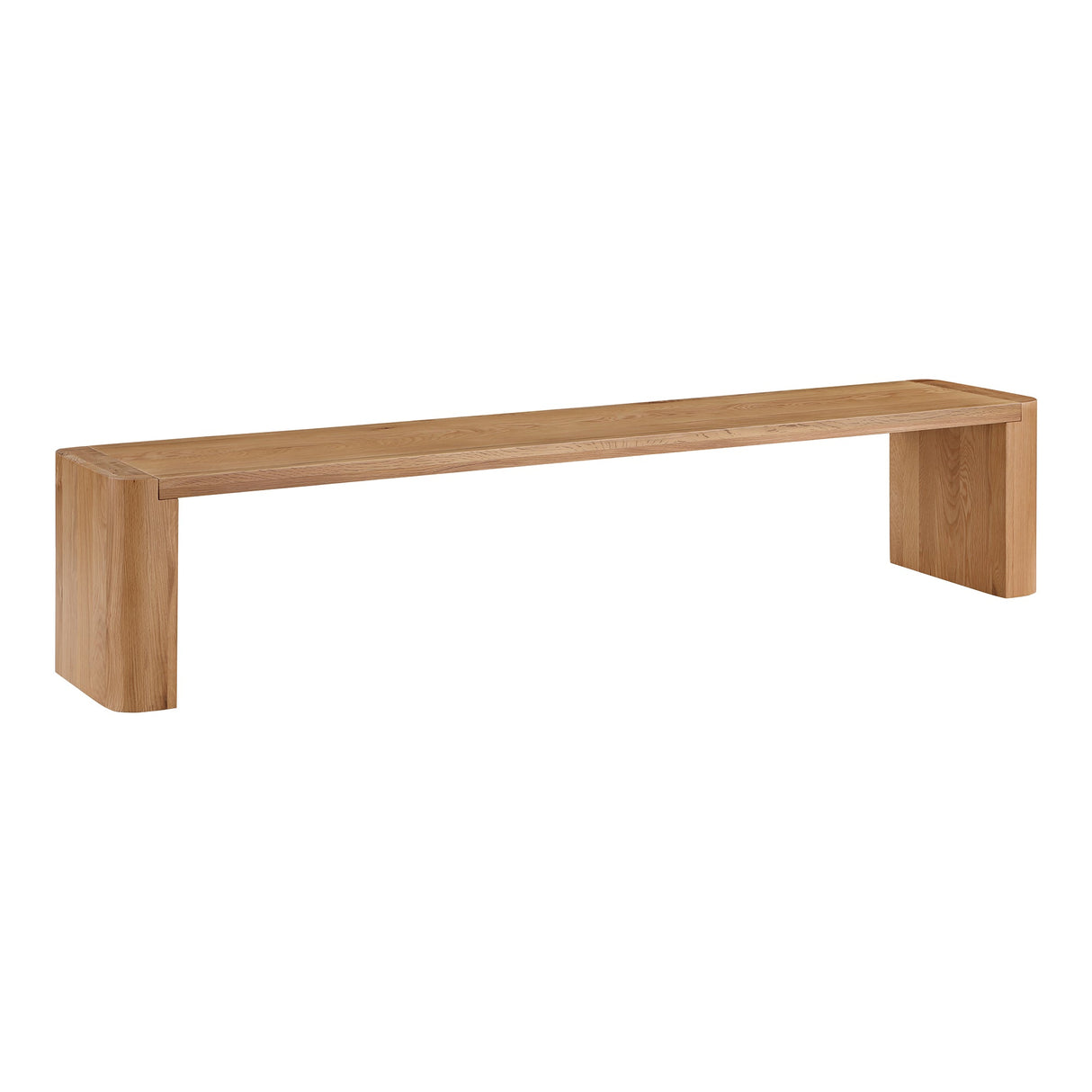Post Natural Large Dining Bench by Moe's Home at Eve Furniture