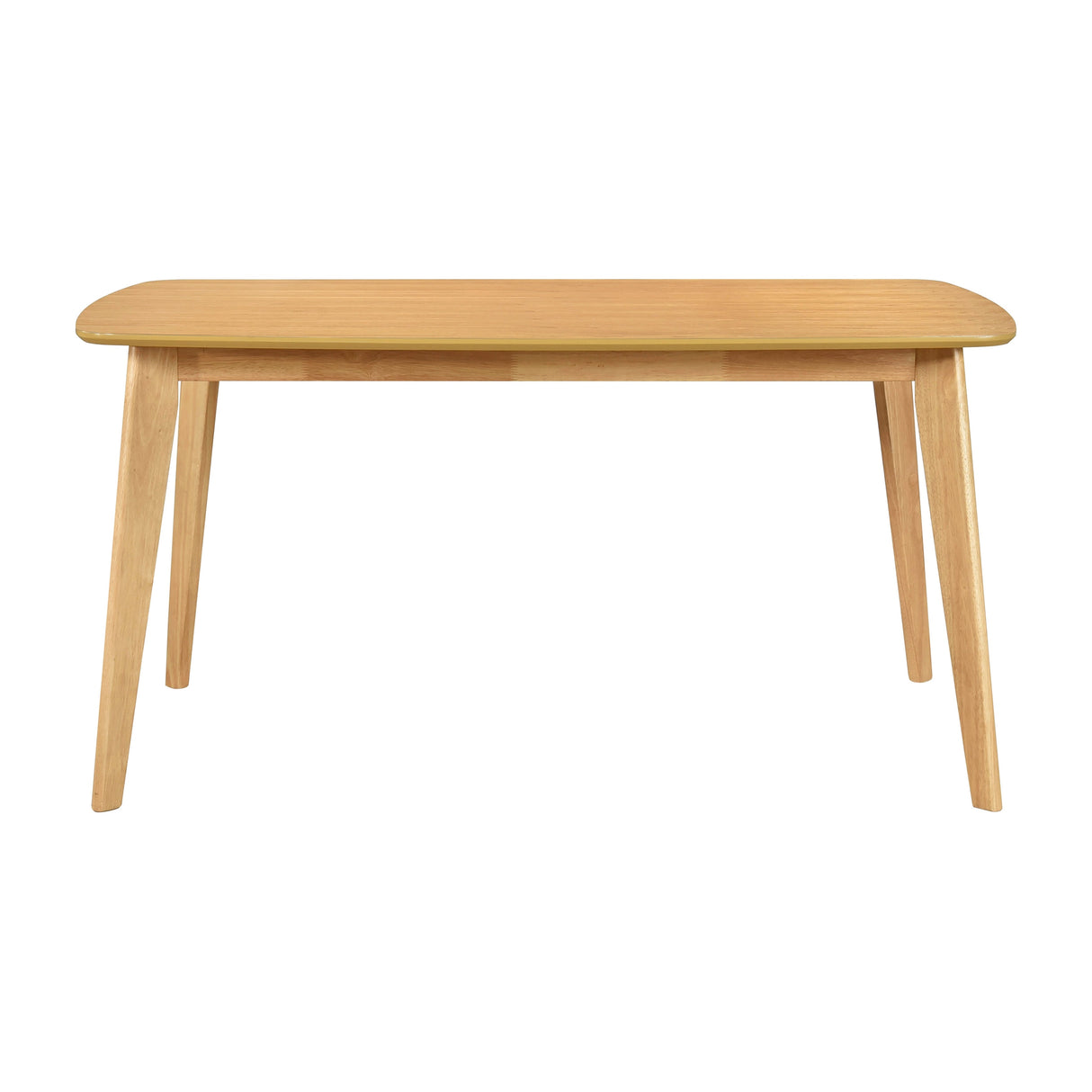 Pratter Natural Oak Dining Table by Homelegance at Eve Furniture