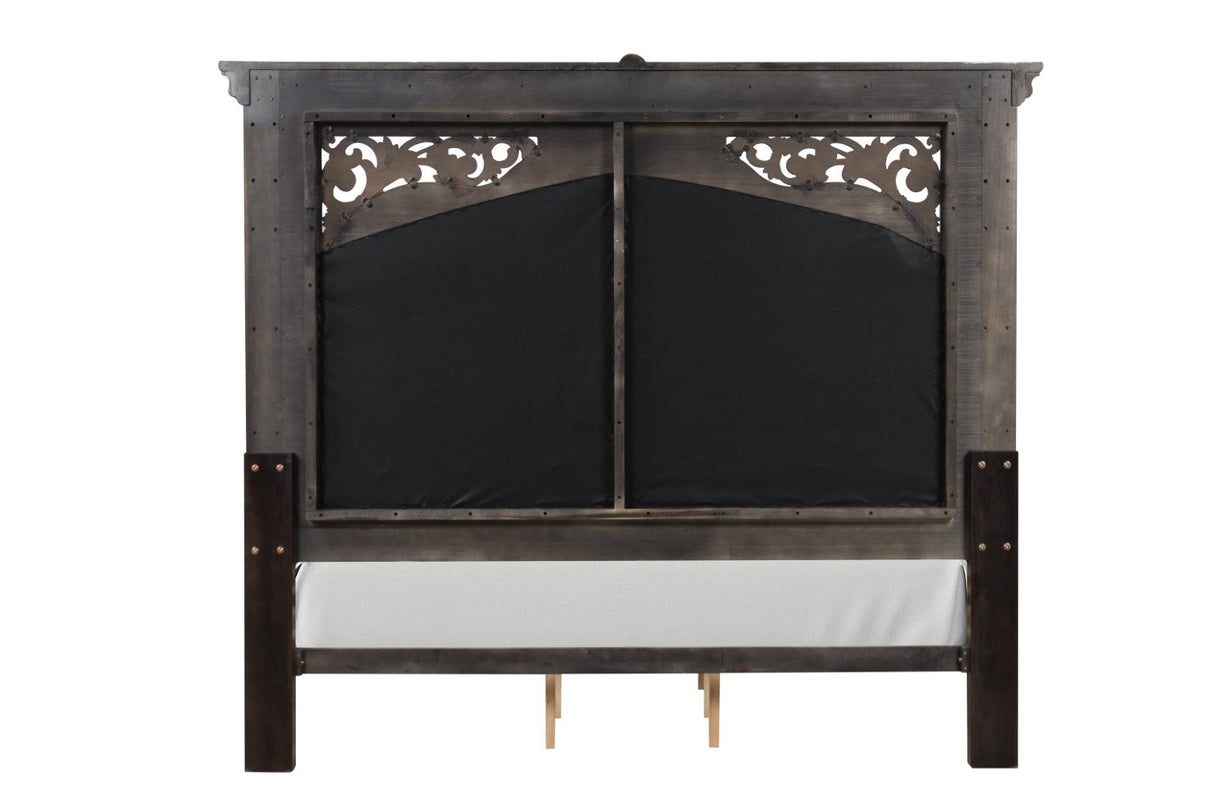 Promenade Espresso King Bed by Furniture of America at Eve Furniture