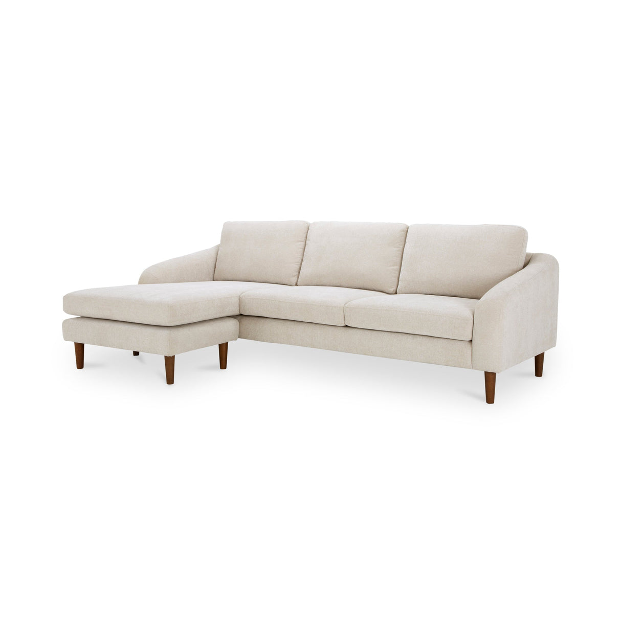 Quinn Oatmeal Sectional by Moe's Home at Eve Furniture