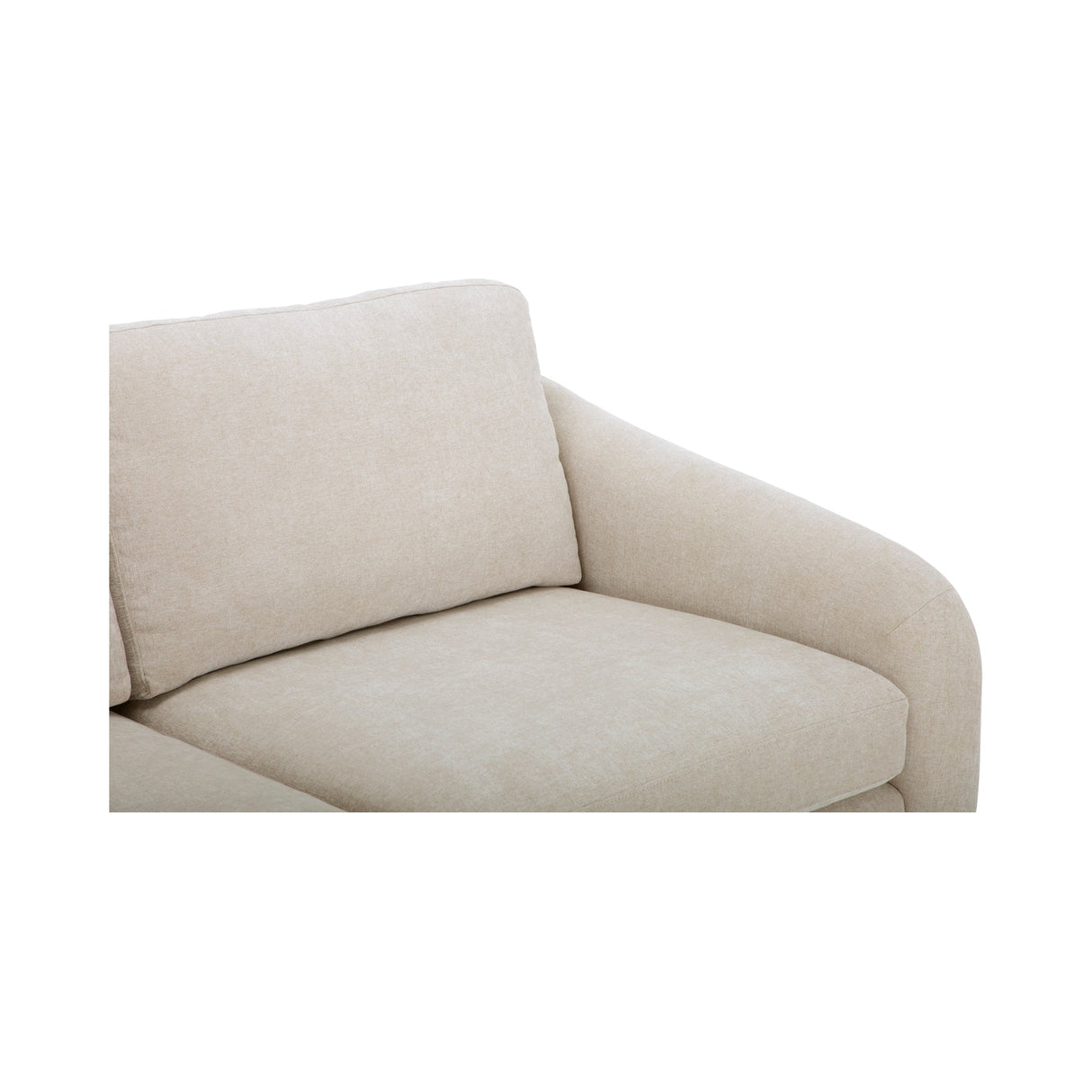 Quinn Oatmeal Sectional by Moe's Home at Eve Furniture