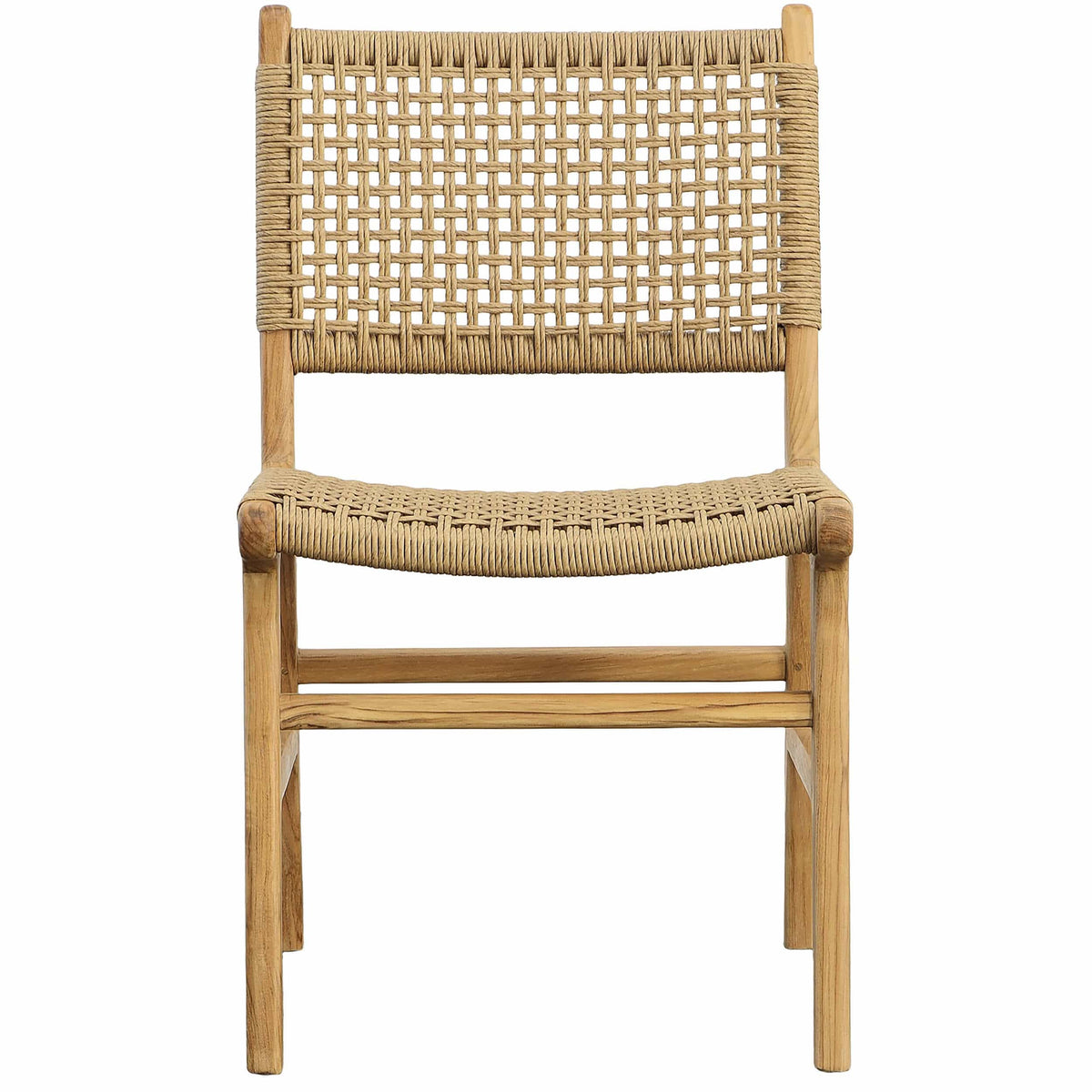 Dallas Outdoor Dining Chair, Natural, Set of 2 by Dovetail at Eve Furniture