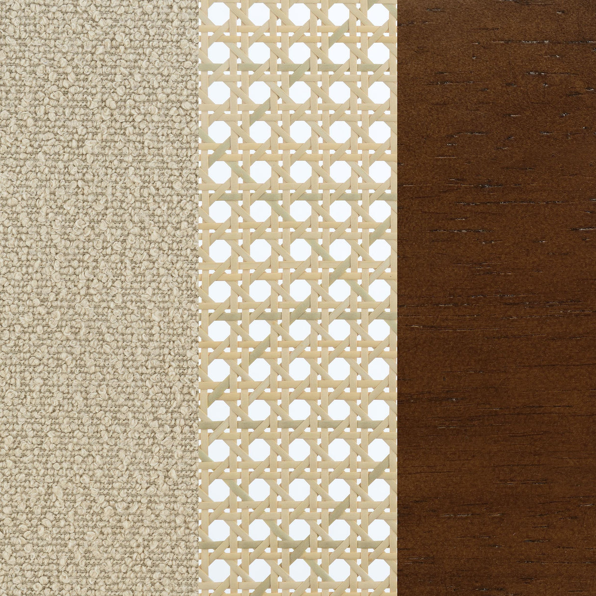 Rayo Camel Rattan Cane Back Accent Chair with Padded Seat by Coaster at Eve Furniture