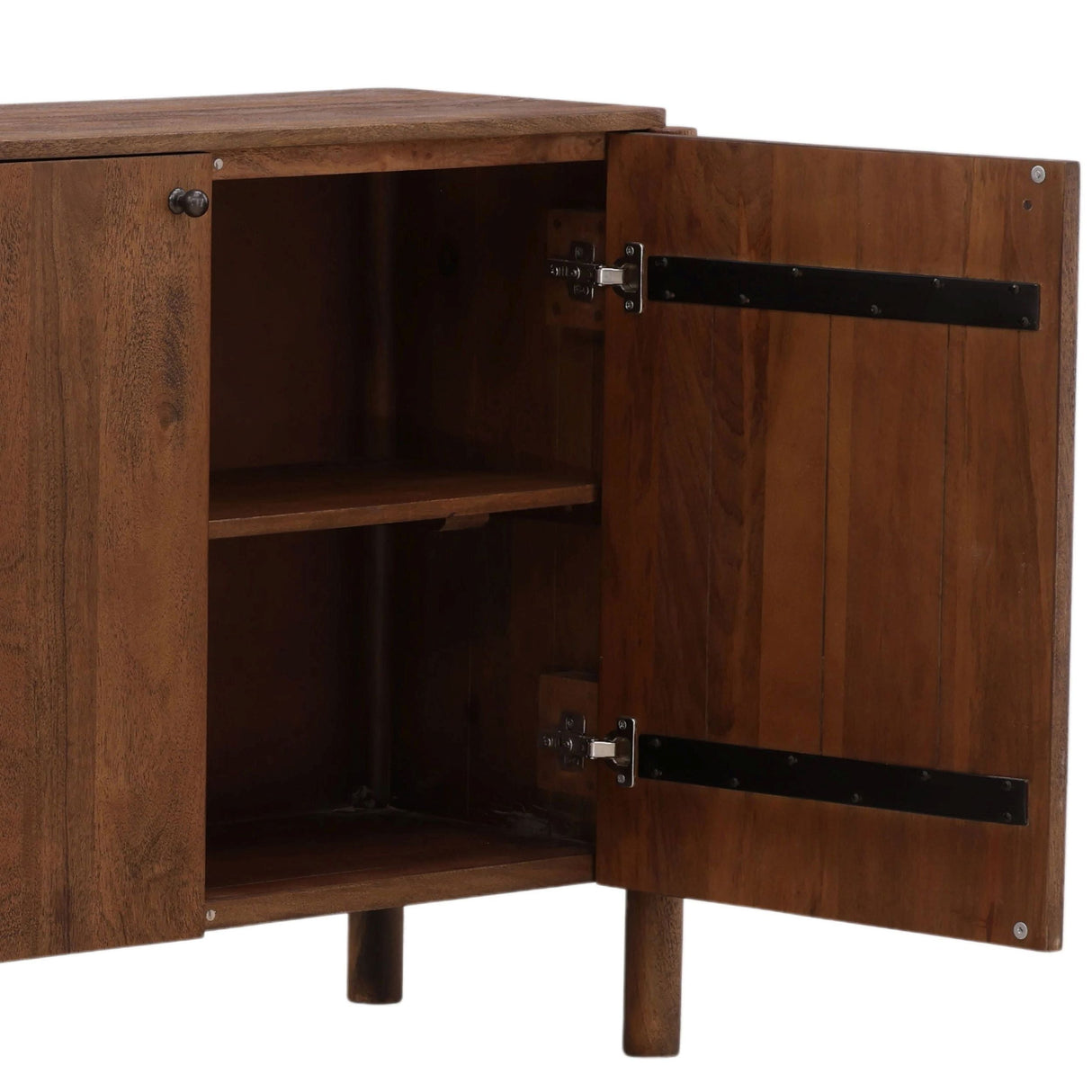 Reiko Sideboard, Brown by Dovetail at Eve Furniture