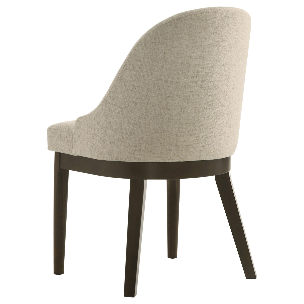 Reseda Oatmeal Upholstered Dining Side Chair, Set of 2 by Coaster at Eve Furniture