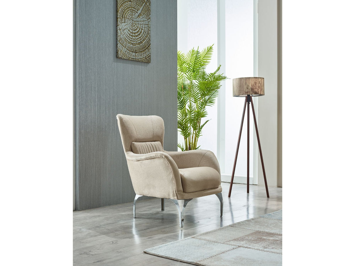 Resital Beige 4-pieces Livingroom Set