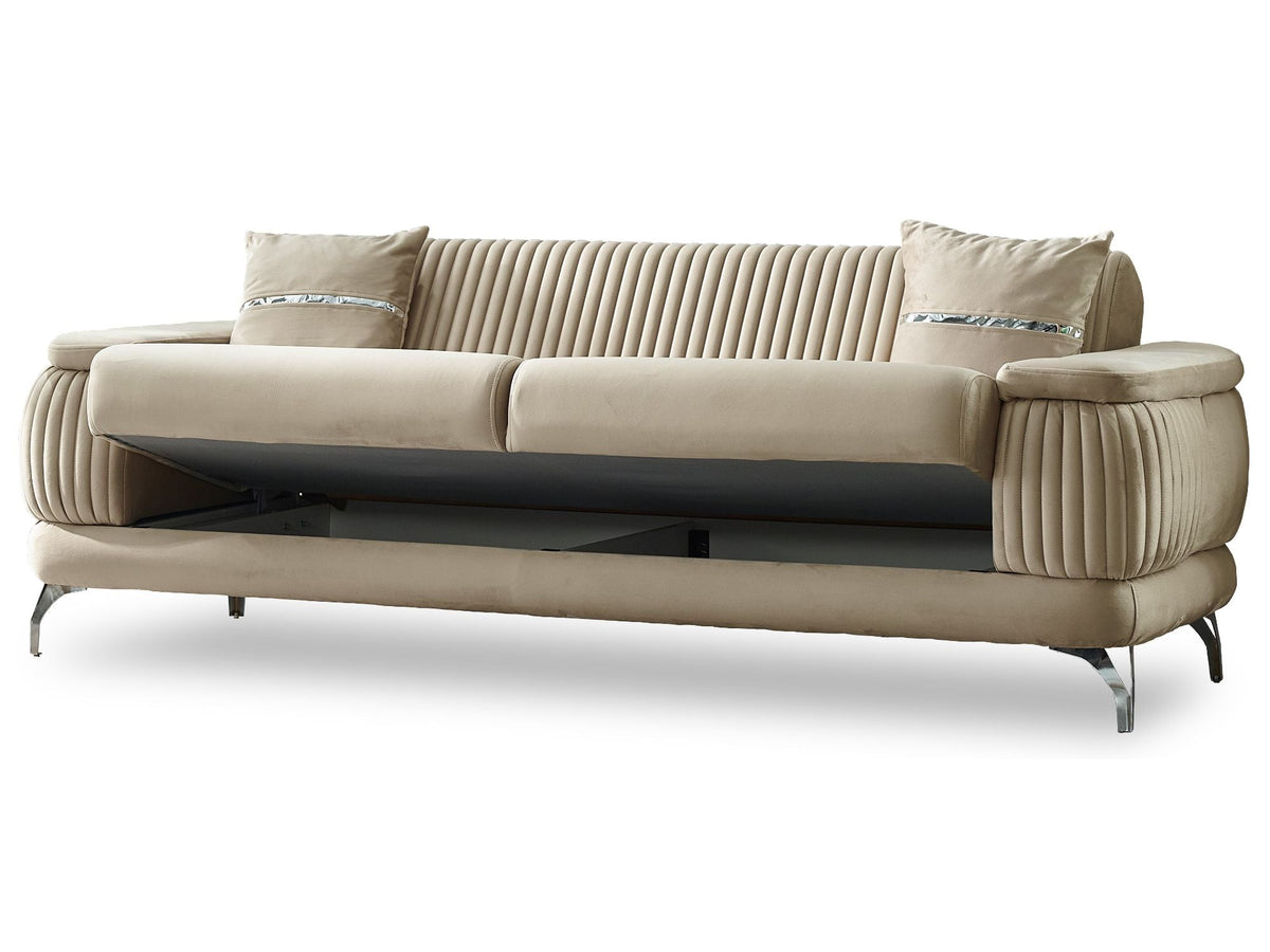 Resital Beige 4-pieces Livingroom Set