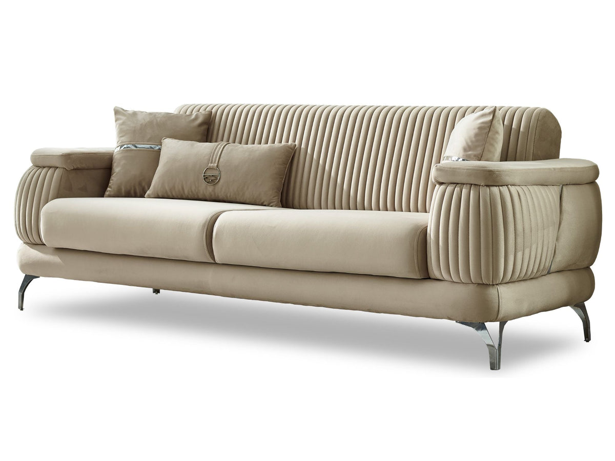Resital Beige 4-pieces Livingroom Set