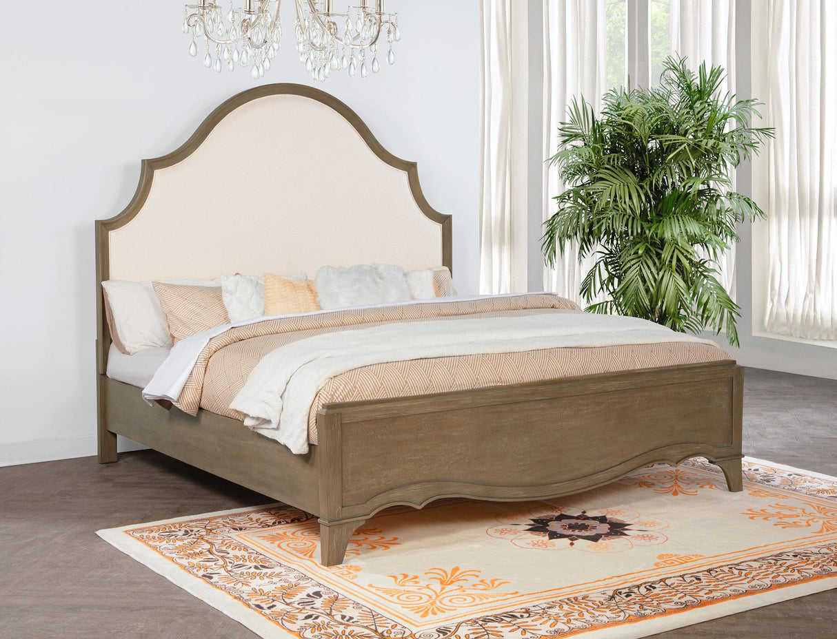 Revello Washed Mango California King Panel Bed by Coaster at Eve Furniture