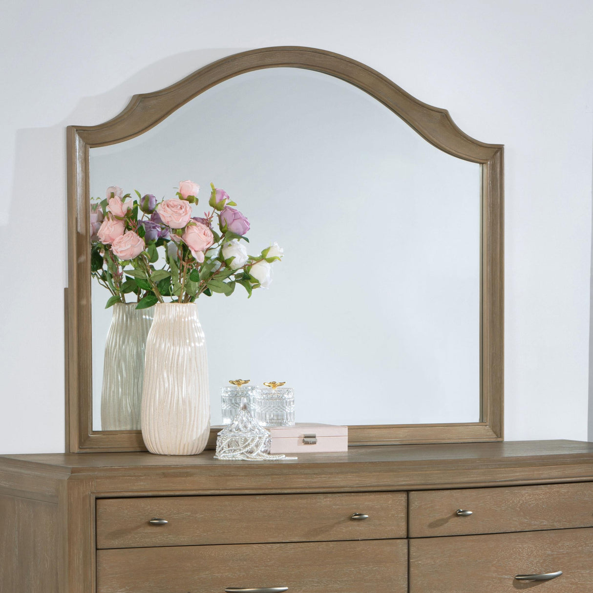 Revello Washed Mango Dresser Mirror by Coaster at Eve Furniture