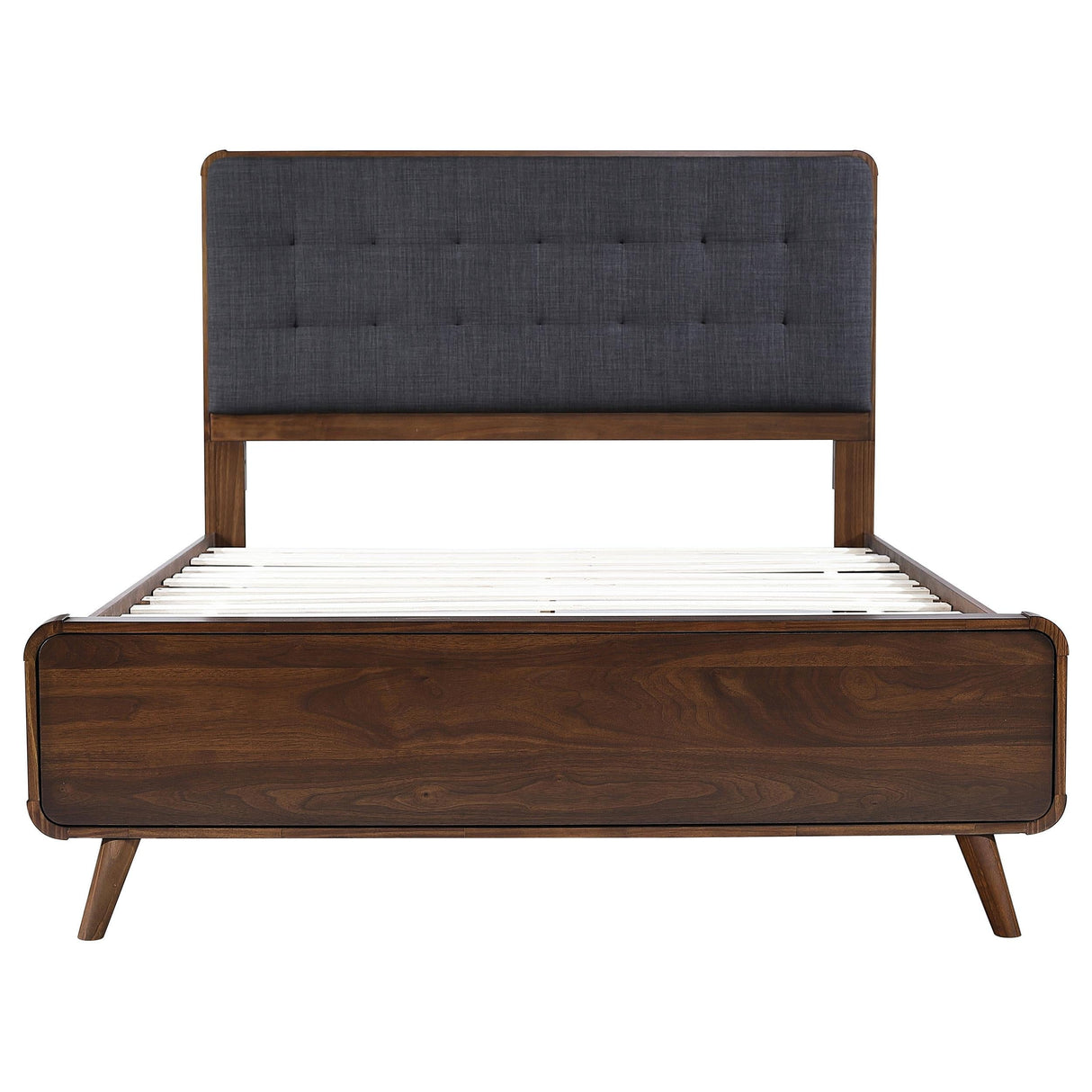 Robyn Dark Walnut Wood Full Platform Bed by Coaster at Eve Furniture