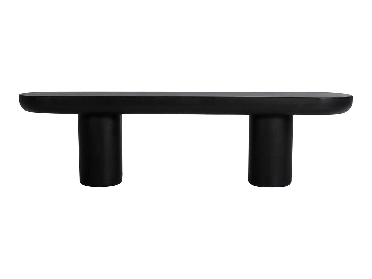Rocca Black Bench by Moe's Home at Eve Furniture