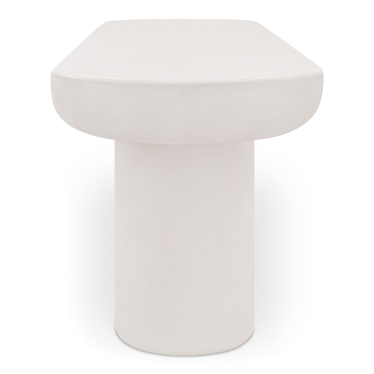Rocca Cream Bench by Moe's Home at Eve Furniture