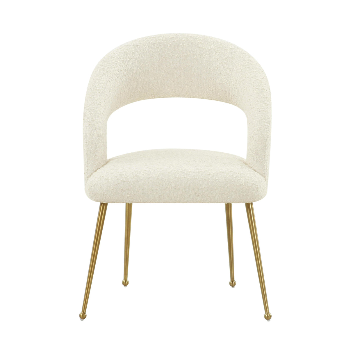 Rocco Performance Boucle Dining Chair by TOV Furniture at Eve Furniture