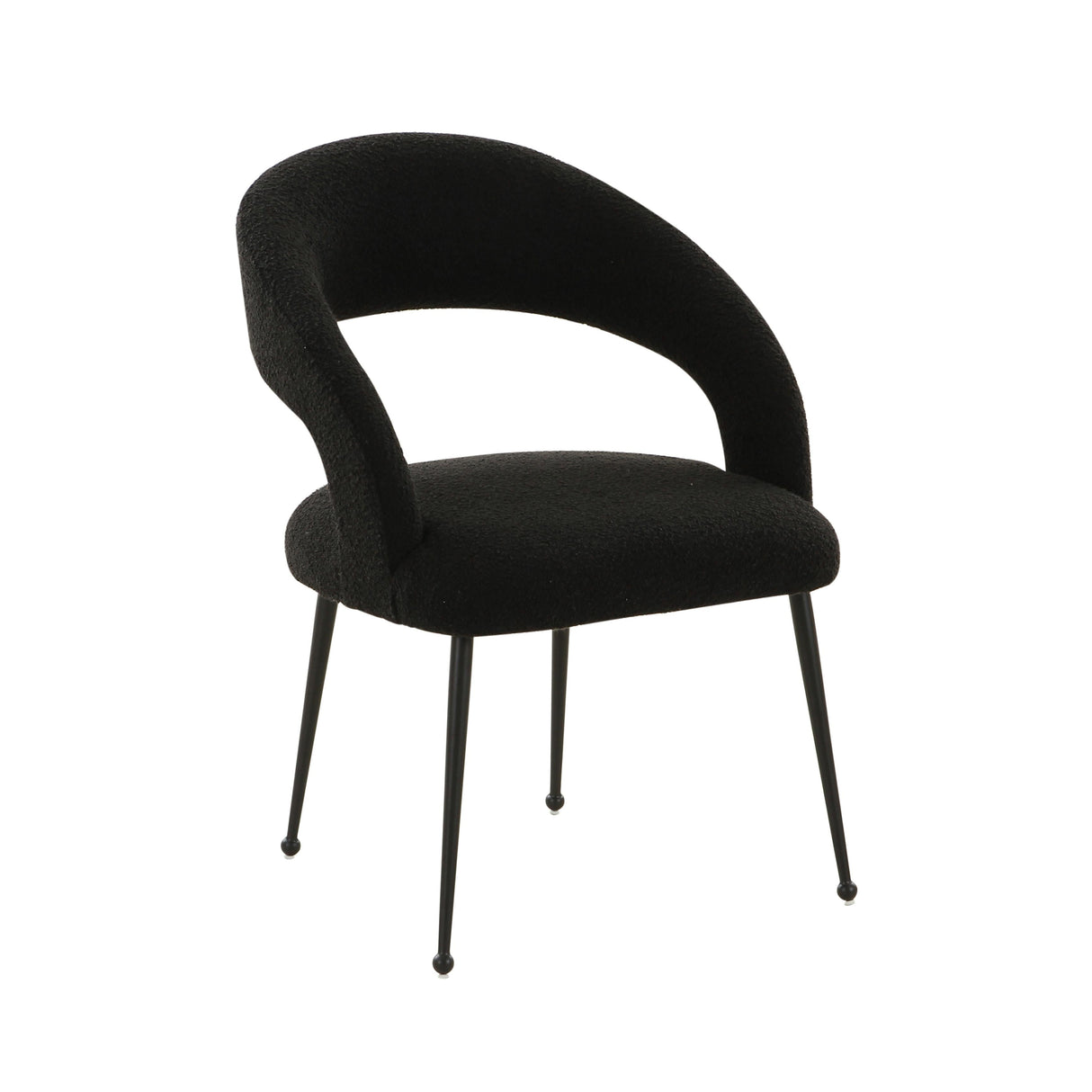 Rocco Performance Boucle Dining Chair by TOV Furniture at Eve Furniture