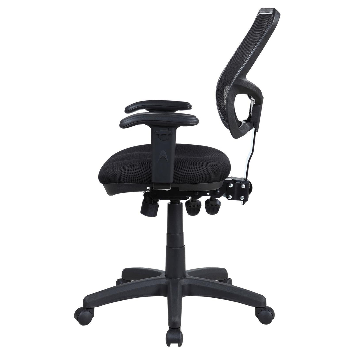 Rollo Black Adjustable Height Office Chair by Coaster at Eve Furniture