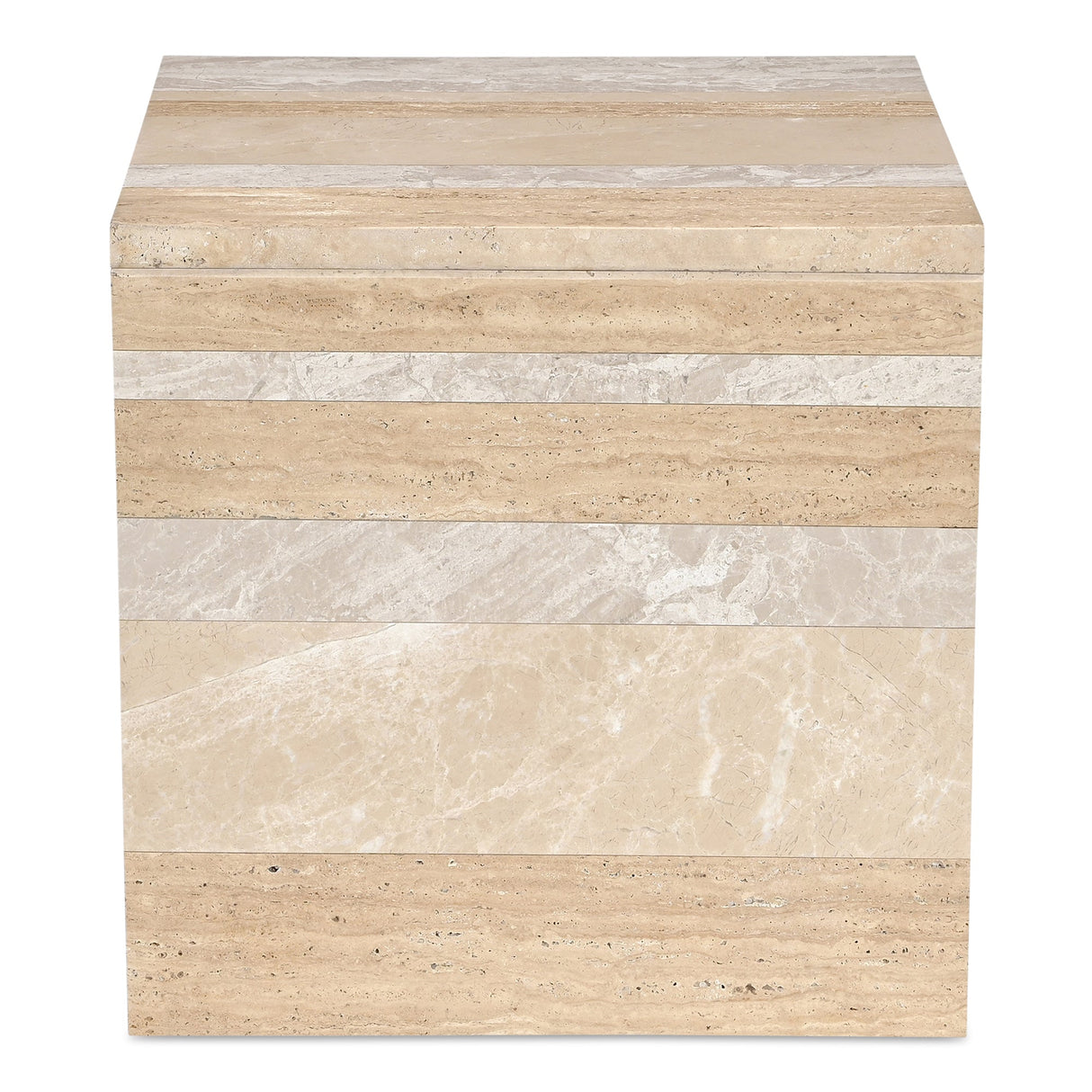Rosa Multicolor Marble Accent Table by Moe's Home at Eve Furniture