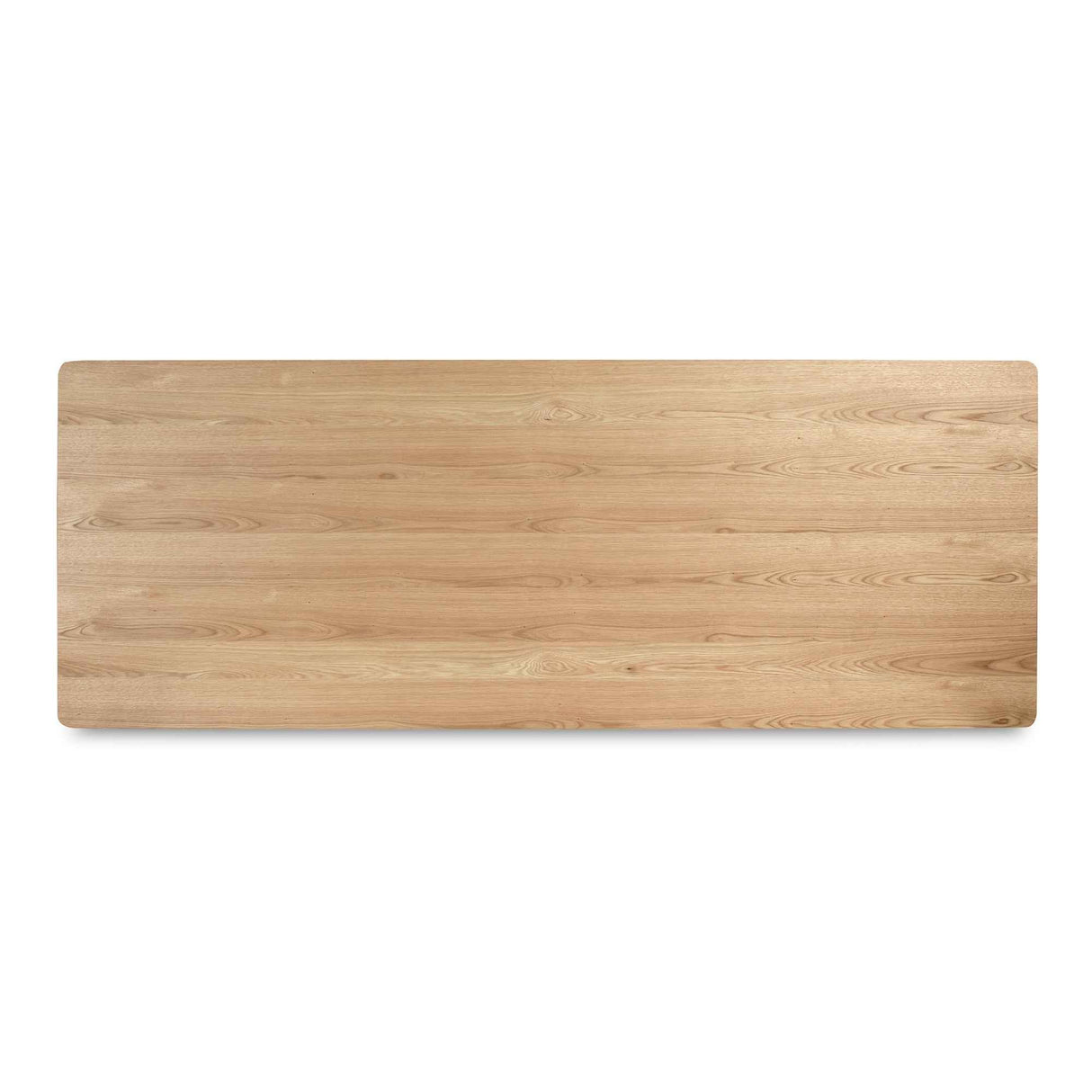 Round Off Natural Oak Large Dining Table
