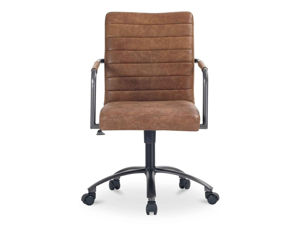 Roy Brown Leather Office Chair