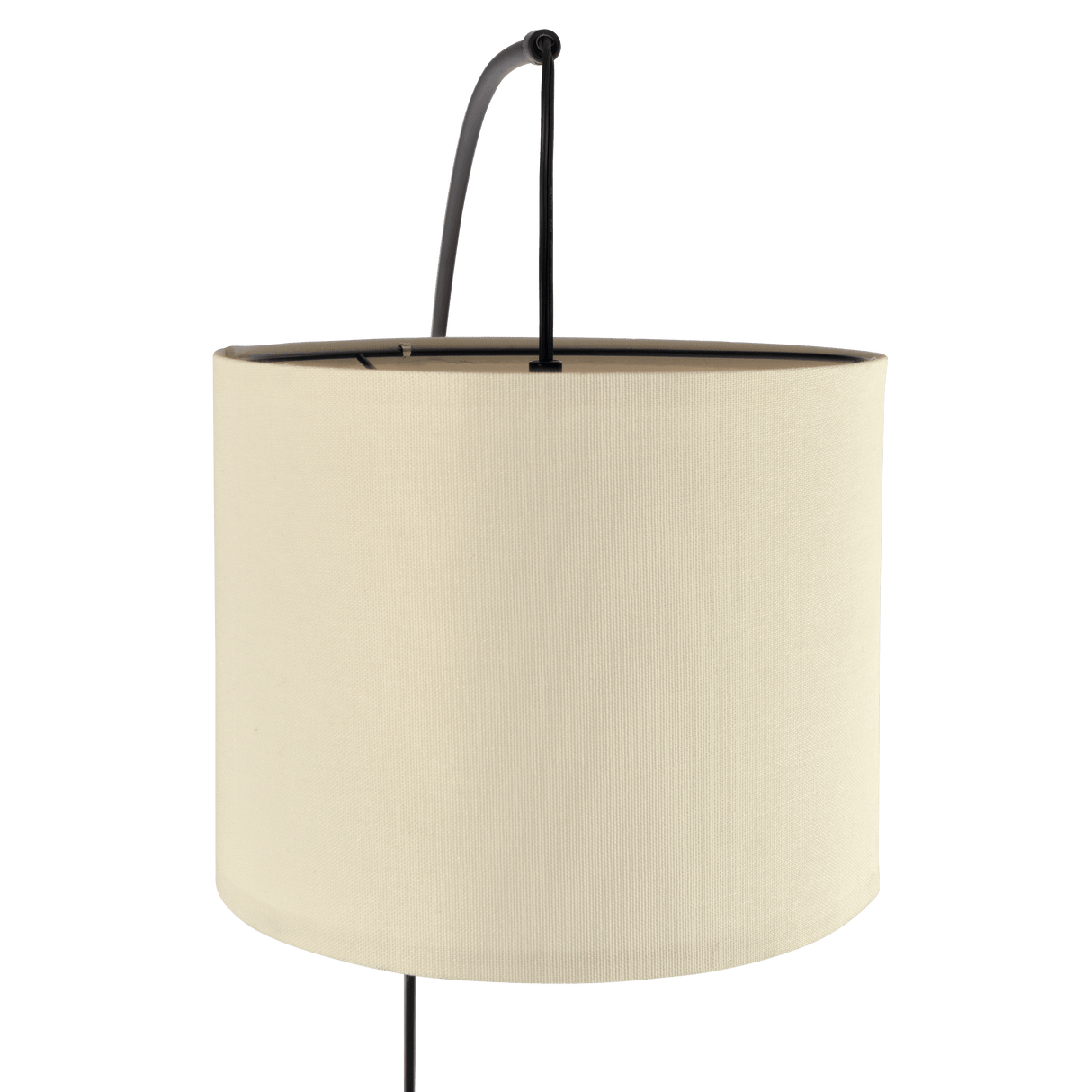 Royal 3-Arm Metal Arc Floor Lamp, Oil Rubbed Bonze with Linen Shade, 4 way Rotary Switch by Ashcroft Imports at Eve Furniture