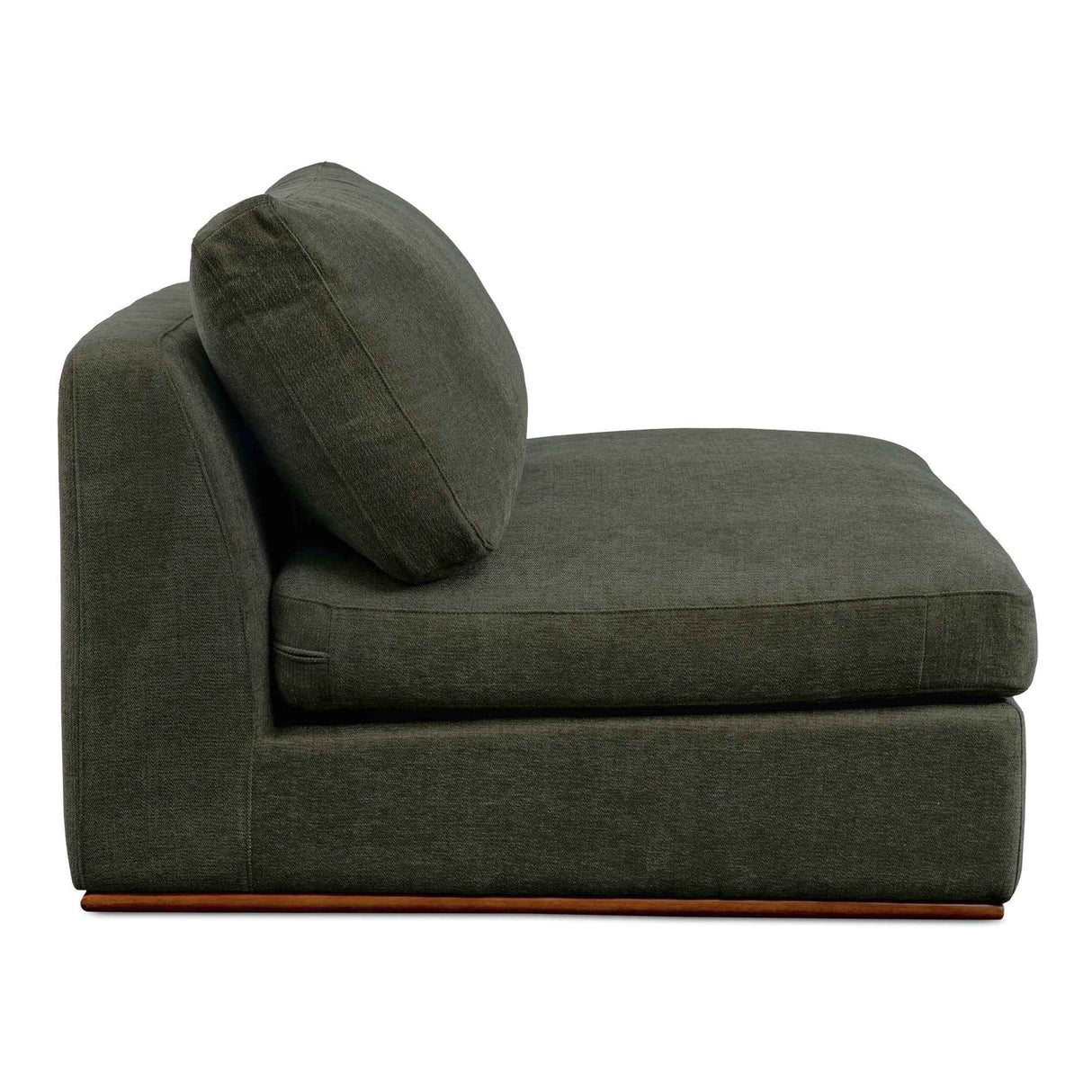 Rue Deep Green Slipper Chair