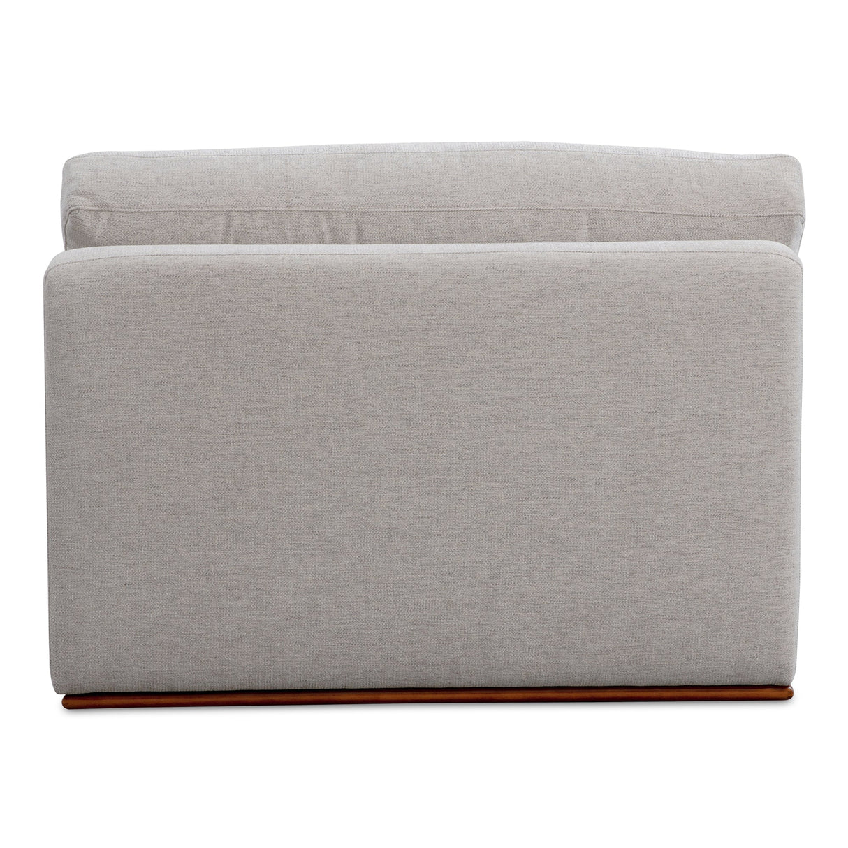 Rue Flecked Grey Slipper Chair by Moe's Home at Eve Furniture