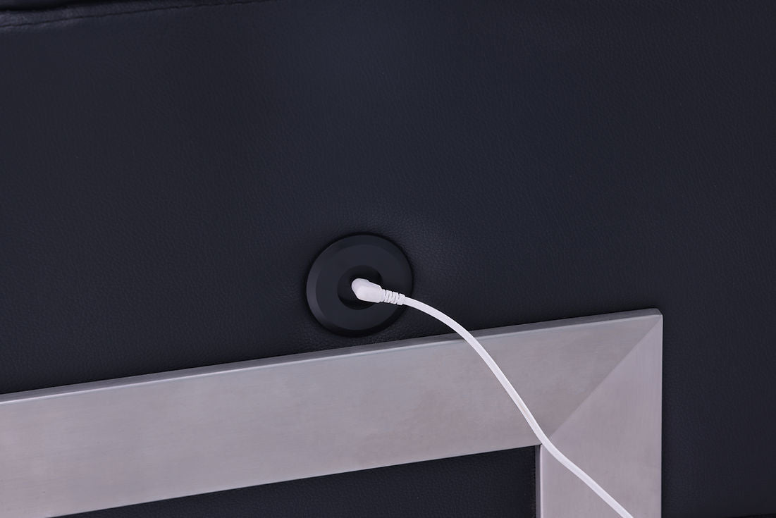 Magic (LED & Speaker) Black Sectional by New Era Innovations at Eve Furniture