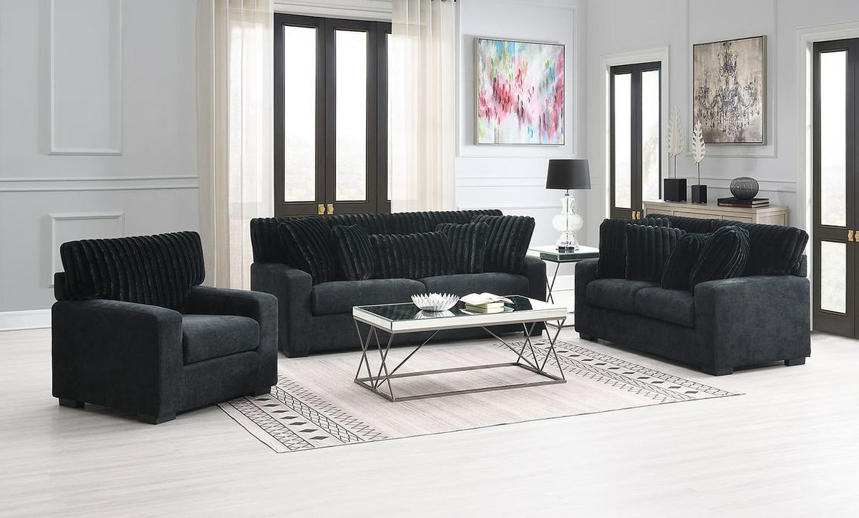 Tarra Black Living Room Set by New Era Innovations at Eve Furniture