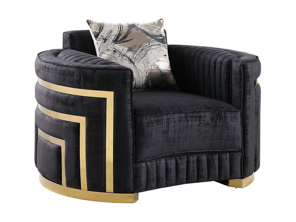 Minerva Black Living Room Set by New Era Innovations at Eve Furniture
