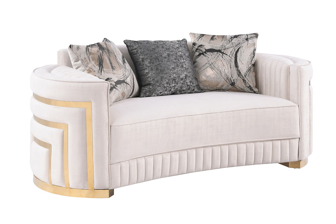 Minerva Cream Living Room Set by New Era Innovations at Eve Furniture