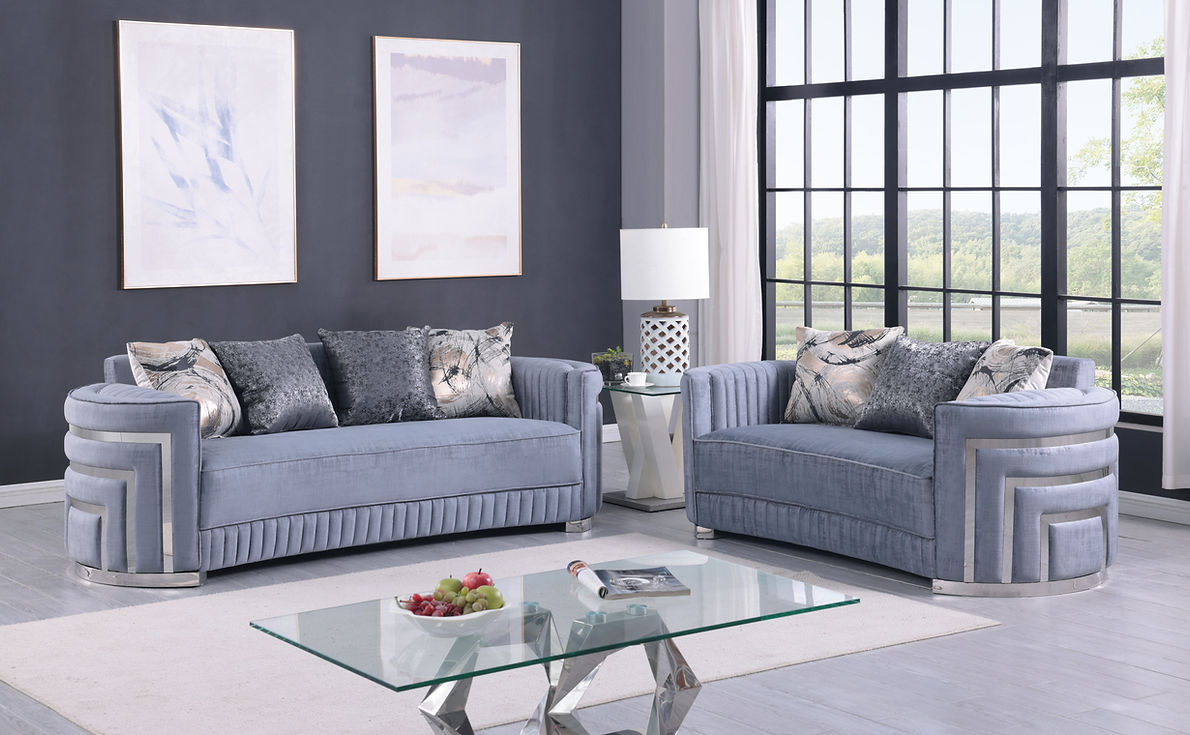 Minerva Grey Living Room Set by New Era Innovations at Eve Furniture