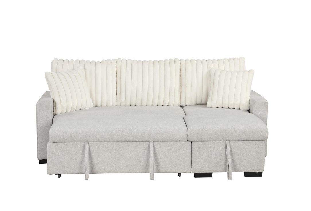 Nori Beige Sofa Chaise by New Era Innovations at Eve Furniture