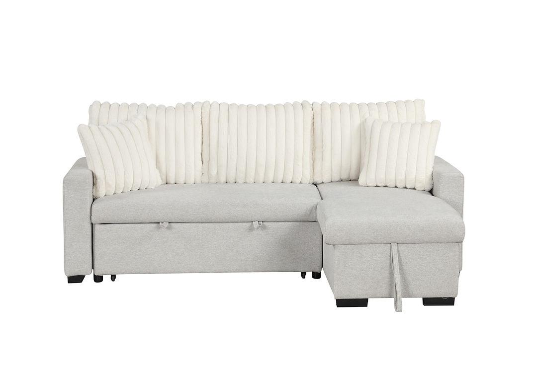 Nori Beige Sofa Chaise by New Era Innovations at Eve Furniture